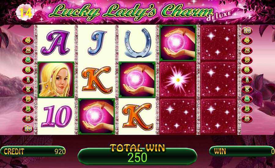 lucky lady s charm deluxe 10 slot